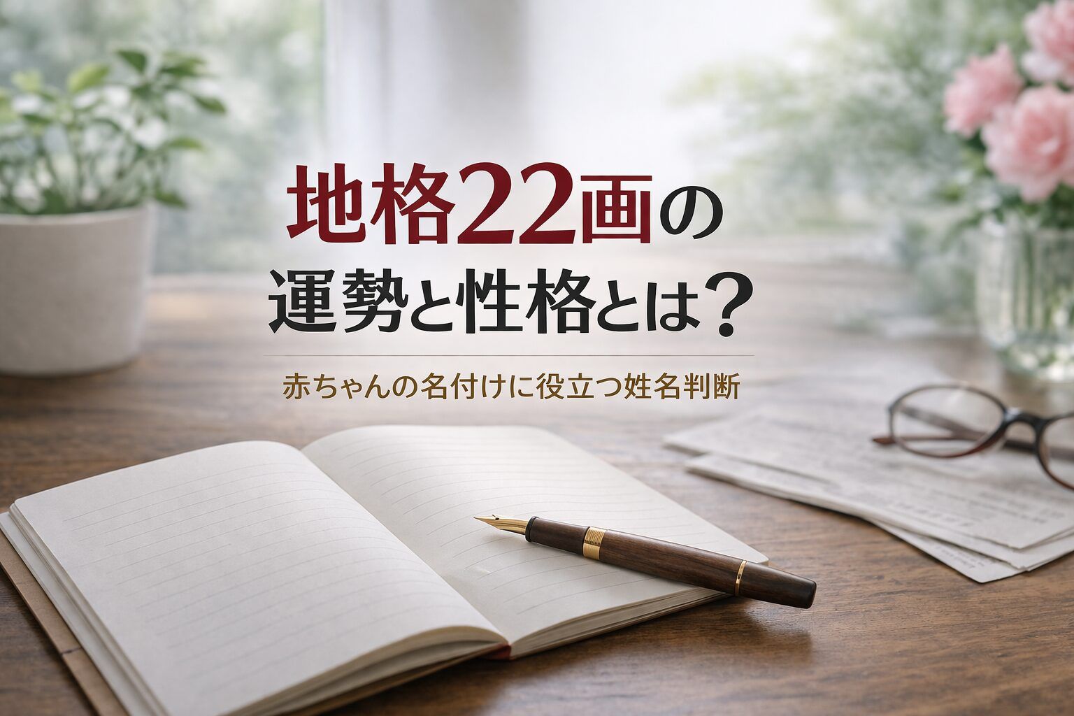 地格22画の運勢と性格とは？｜赤ちゃんの名付けに役立つ姓名判断
