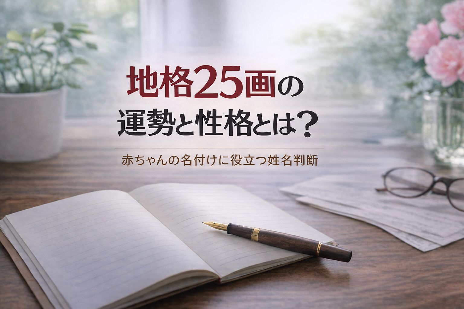 地格25画の運勢と性格とは?|赤ちゃんの名付けに役立つ姓名判断