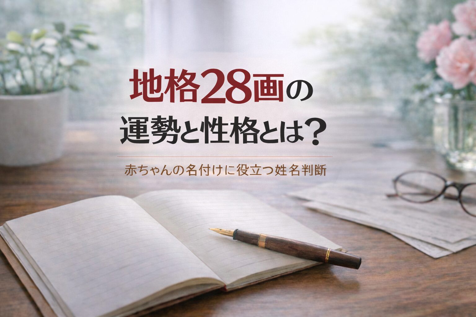 地格28画の運勢と性格とは？｜赤ちゃんの名付けに役立つ姓名判断