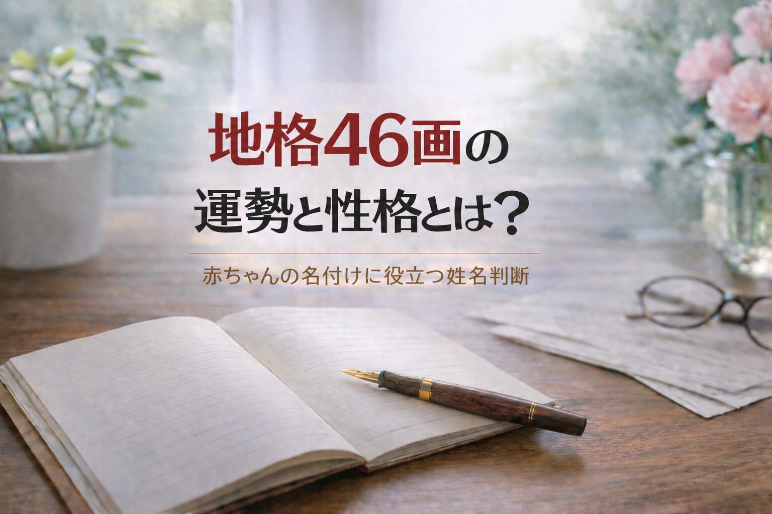 地格46画の運勢と性格とは?|赤ちゃんの名付けに役立つ姓名判断