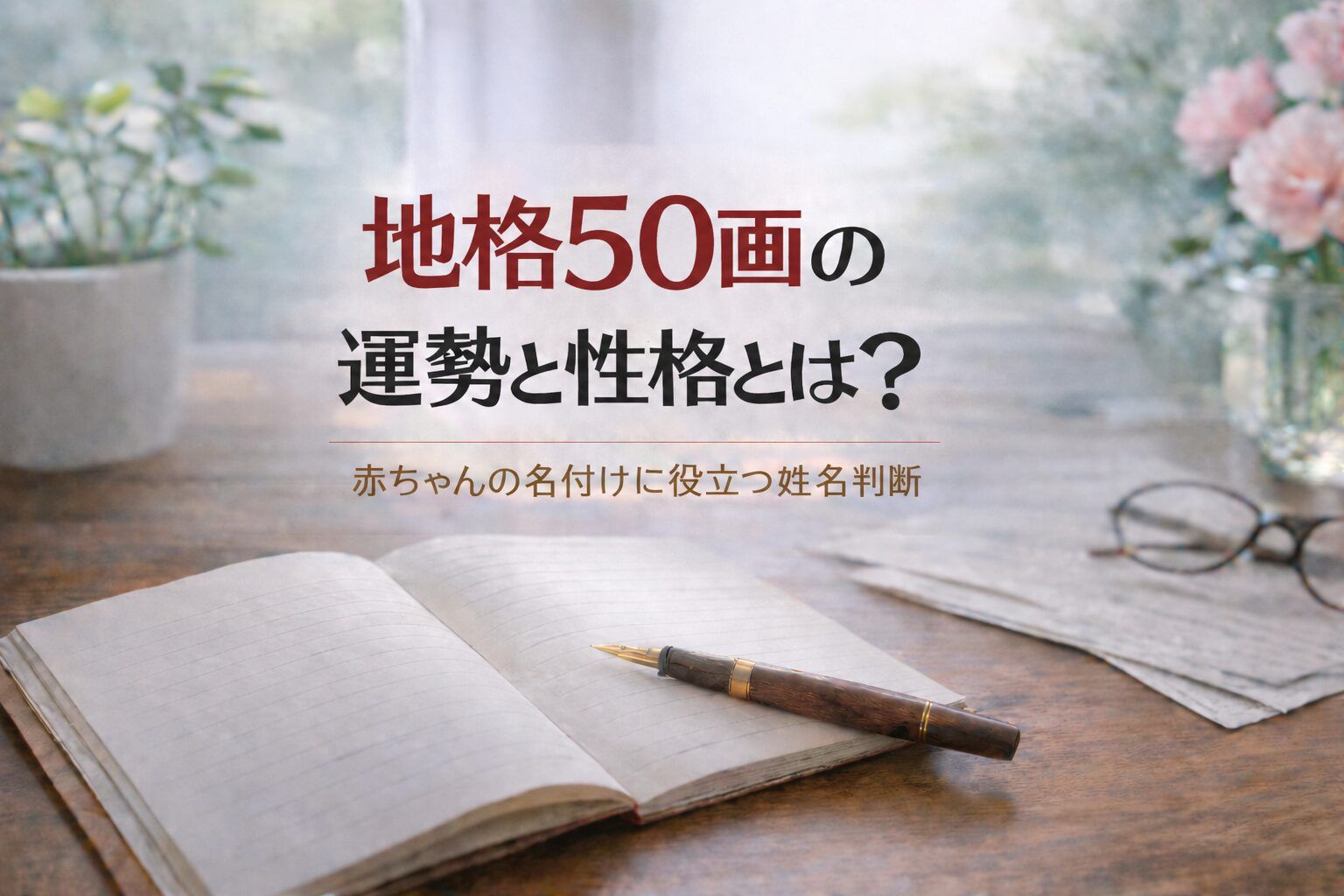 地格50画の運勢と性格とは?|赤ちゃんの名付けに役立つ姓名判断