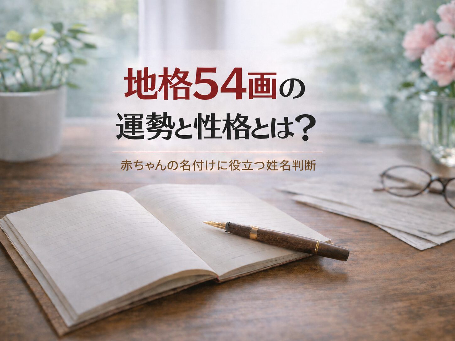 地格54画の運勢と性格とは？｜赤ちゃんの名付けに役立つ姓名判断
