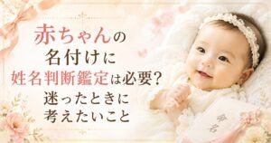 赤ちゃんの名付けに姓名判断鑑定は必要？迷ったときに考えたいこと